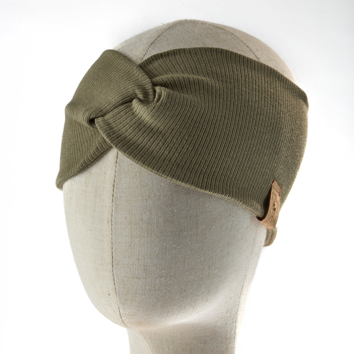 leichtes Knotenstirnband • khaki