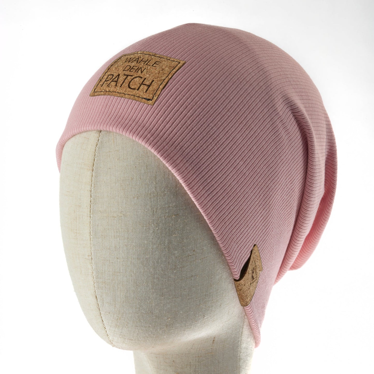 leichte Long-Beanie • rosa