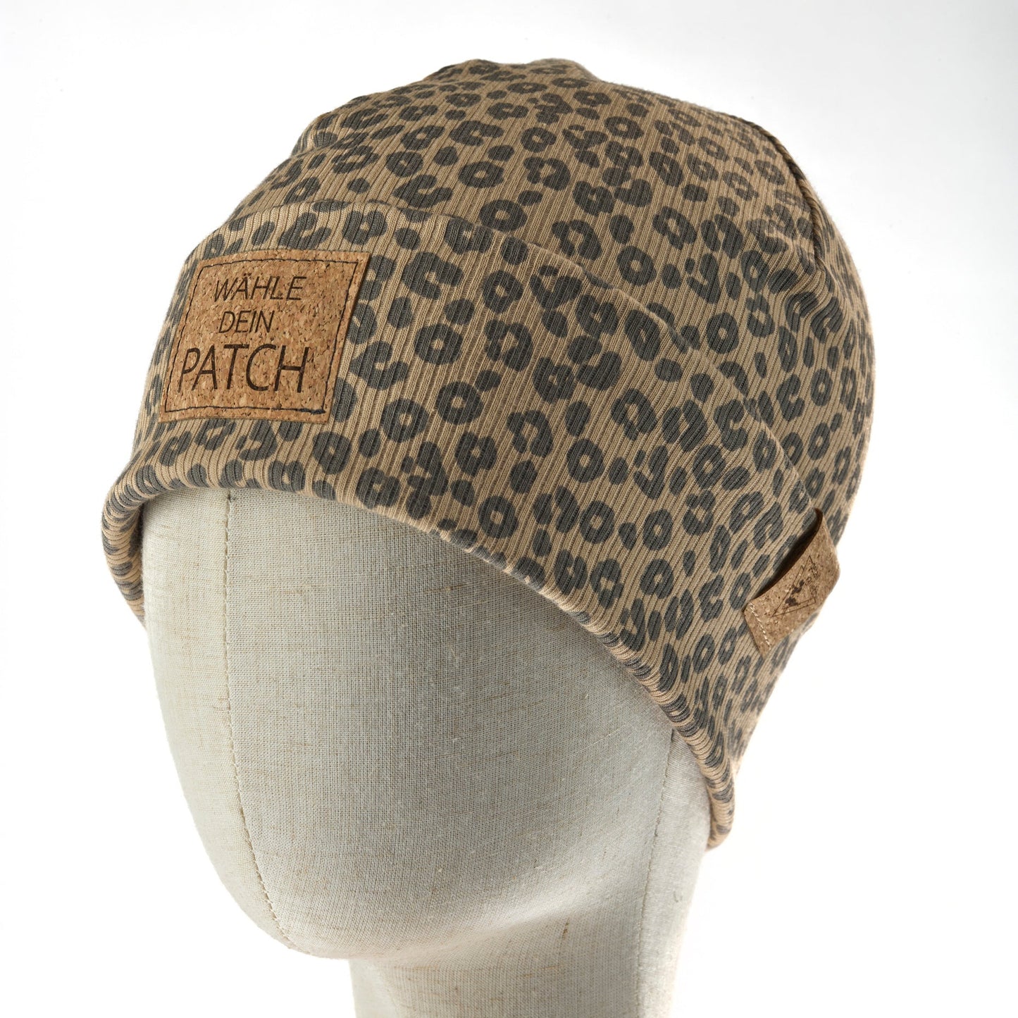 leichte Hipster-Beanie • Leo braun