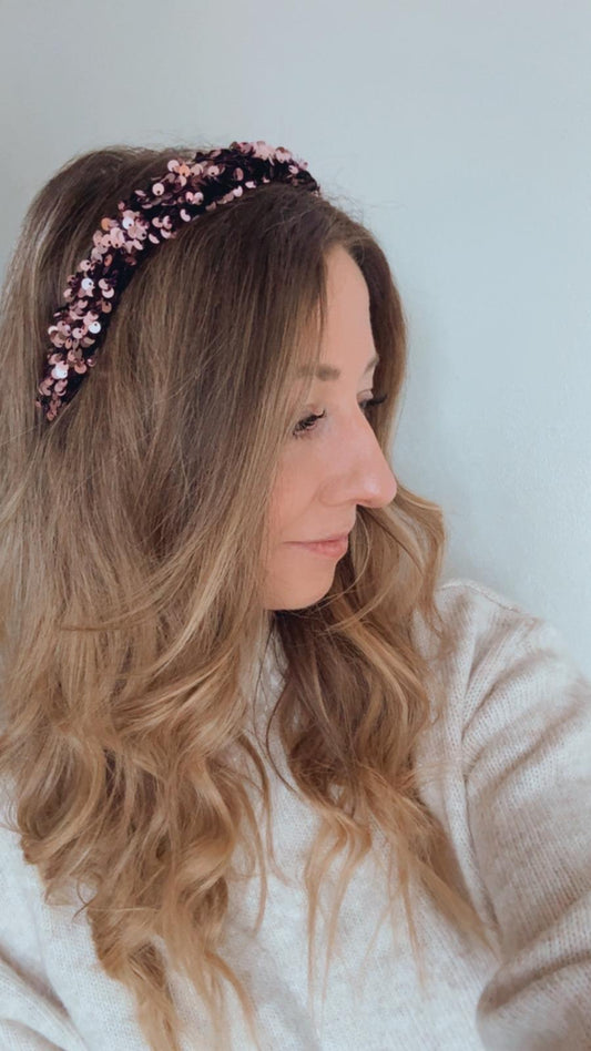 VICTOR • Pailletten • rosa