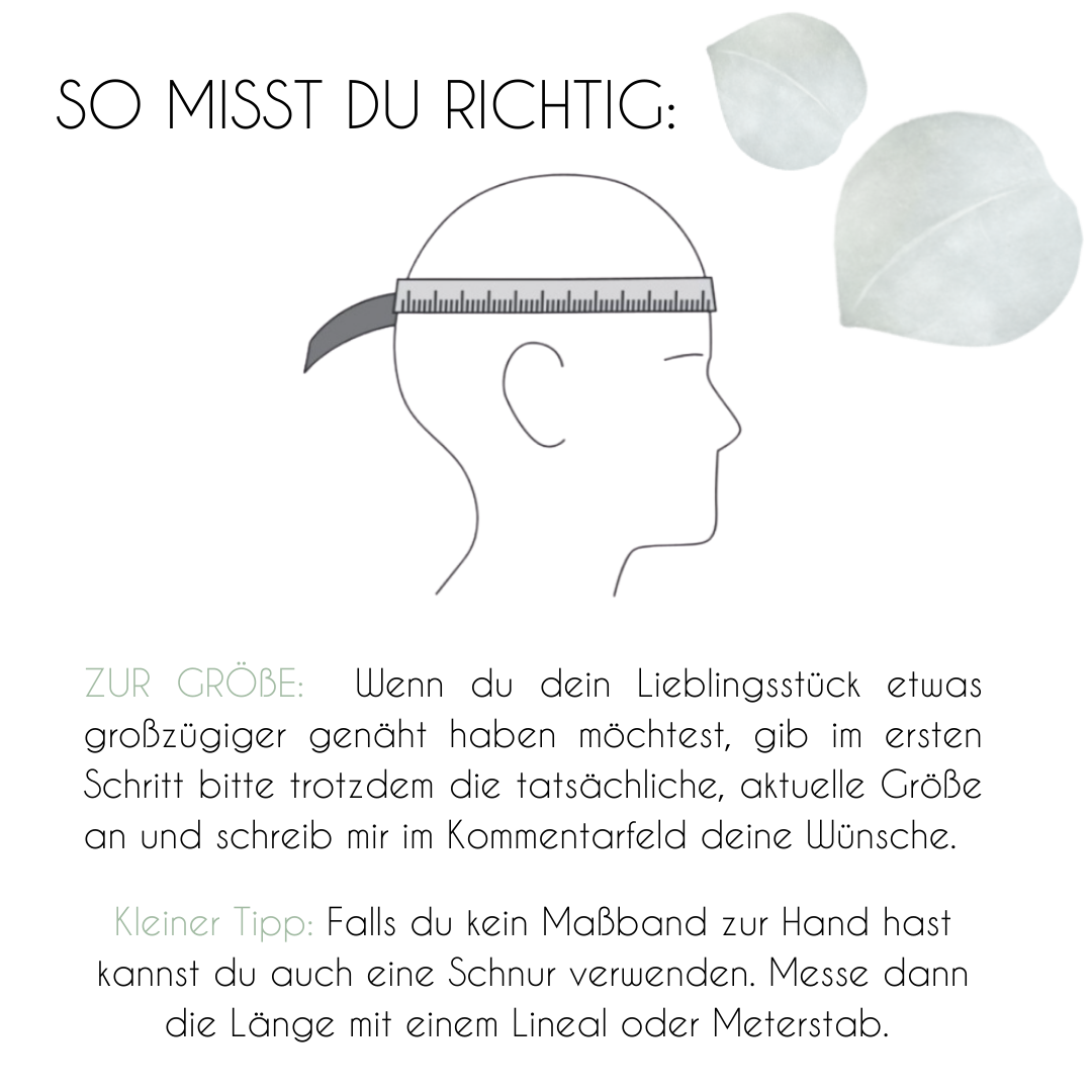 leichtes Stirnband • gemustert