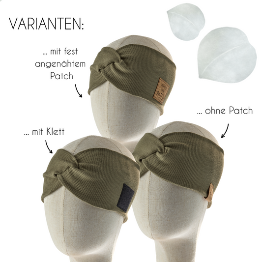 leichtes Knotenstirnband • Blume l