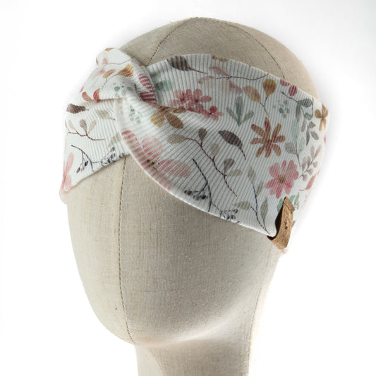 leichtes Knotenstirnband • gemustert