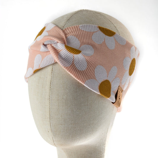 leichtes Knotenstirnband • Blume Margerite