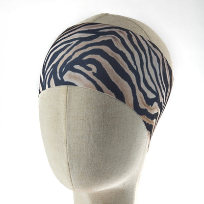 Sportstirnband • Zebra beige