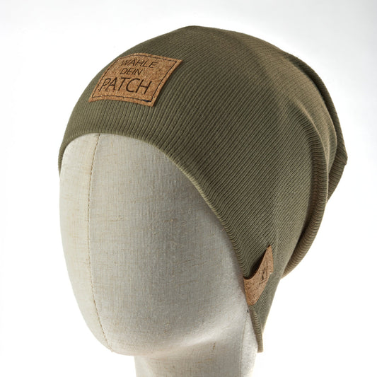 leichte Long-Beanie • khaki