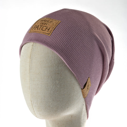 leichte Long-Beanie • lila