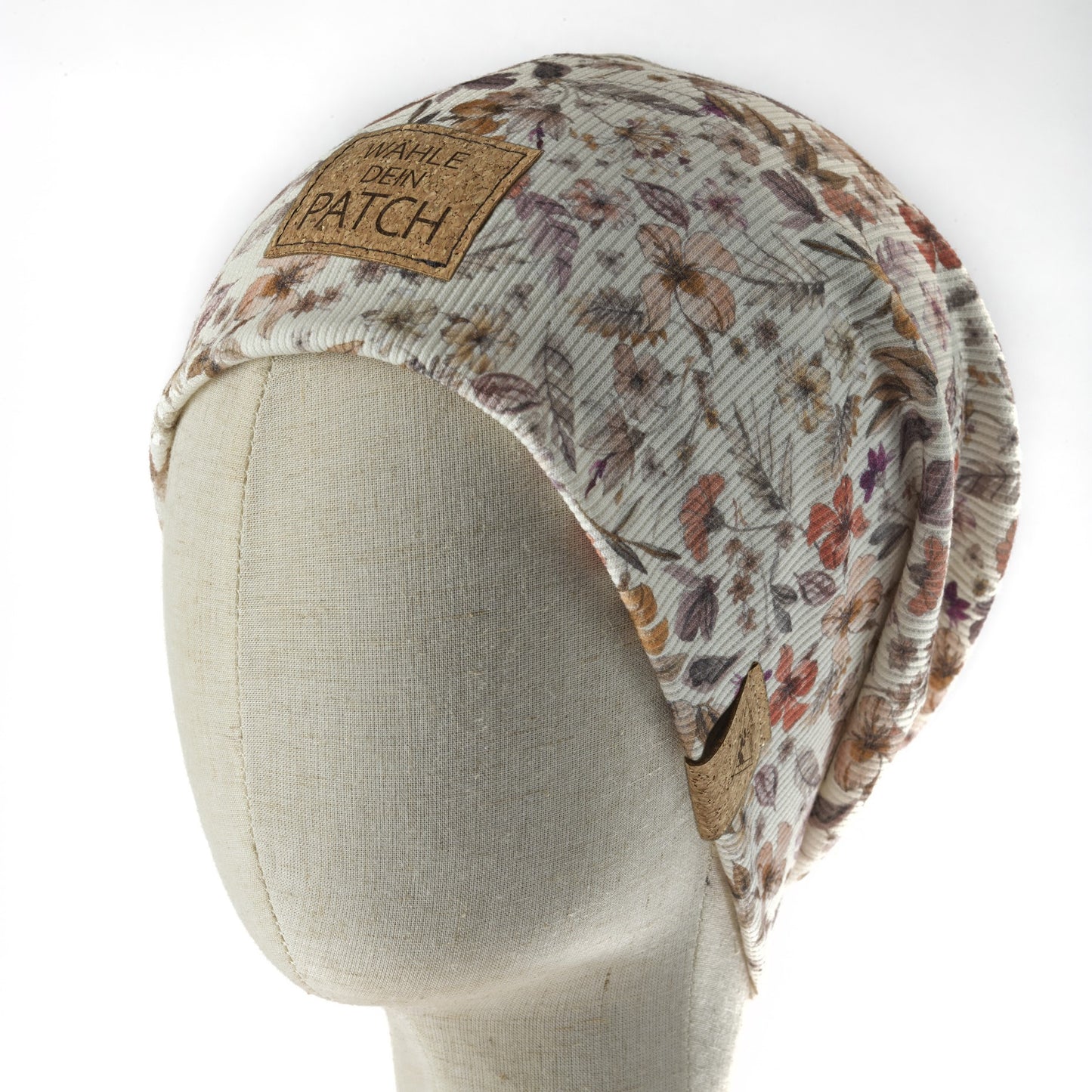 leichte Long-Beanie • gemustert