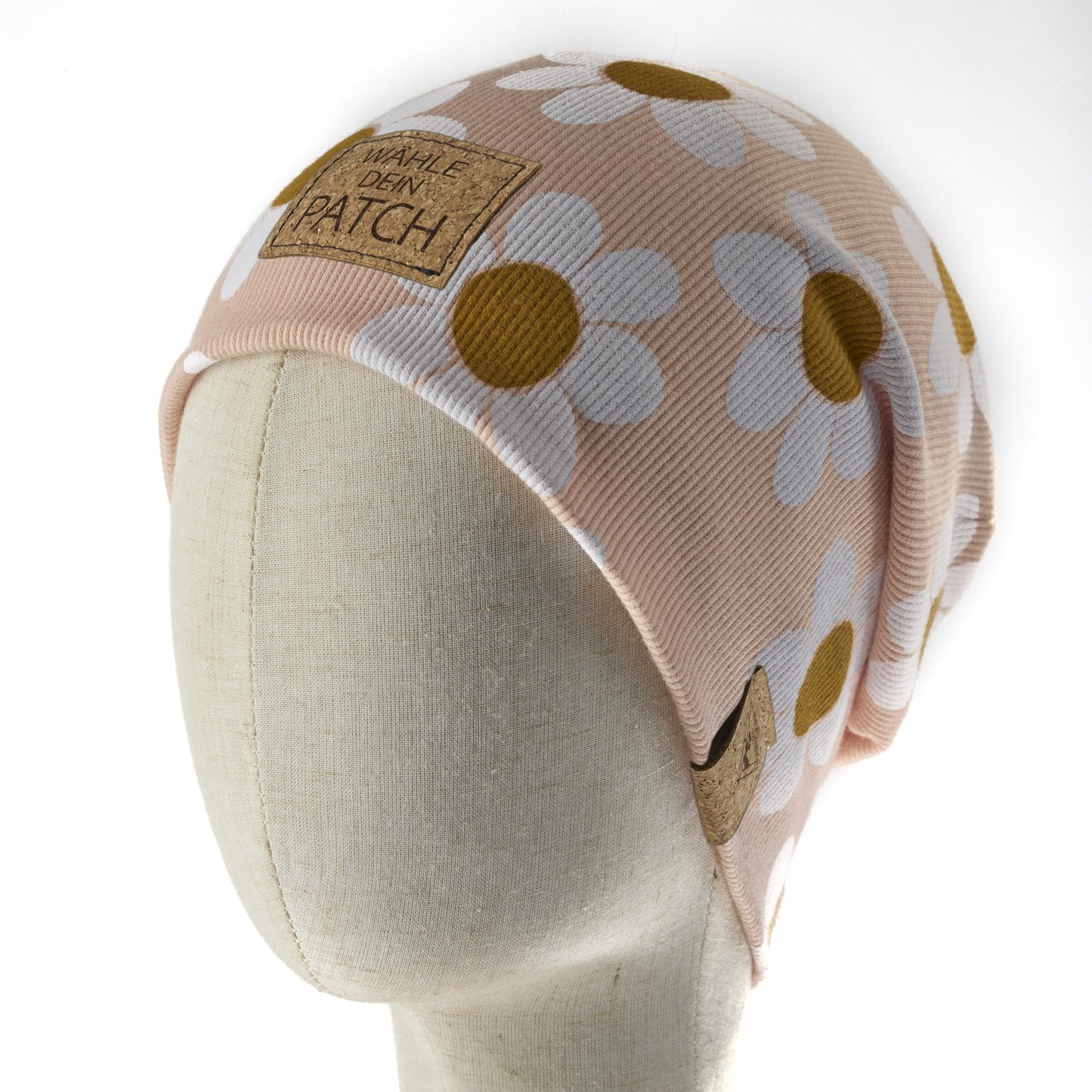 leichte Long-Beanie • gemustert