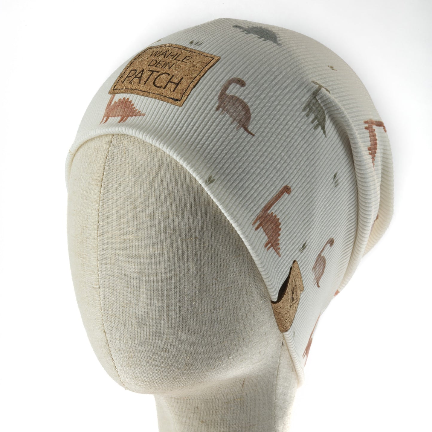 leichte Long-Beanie • gemustert