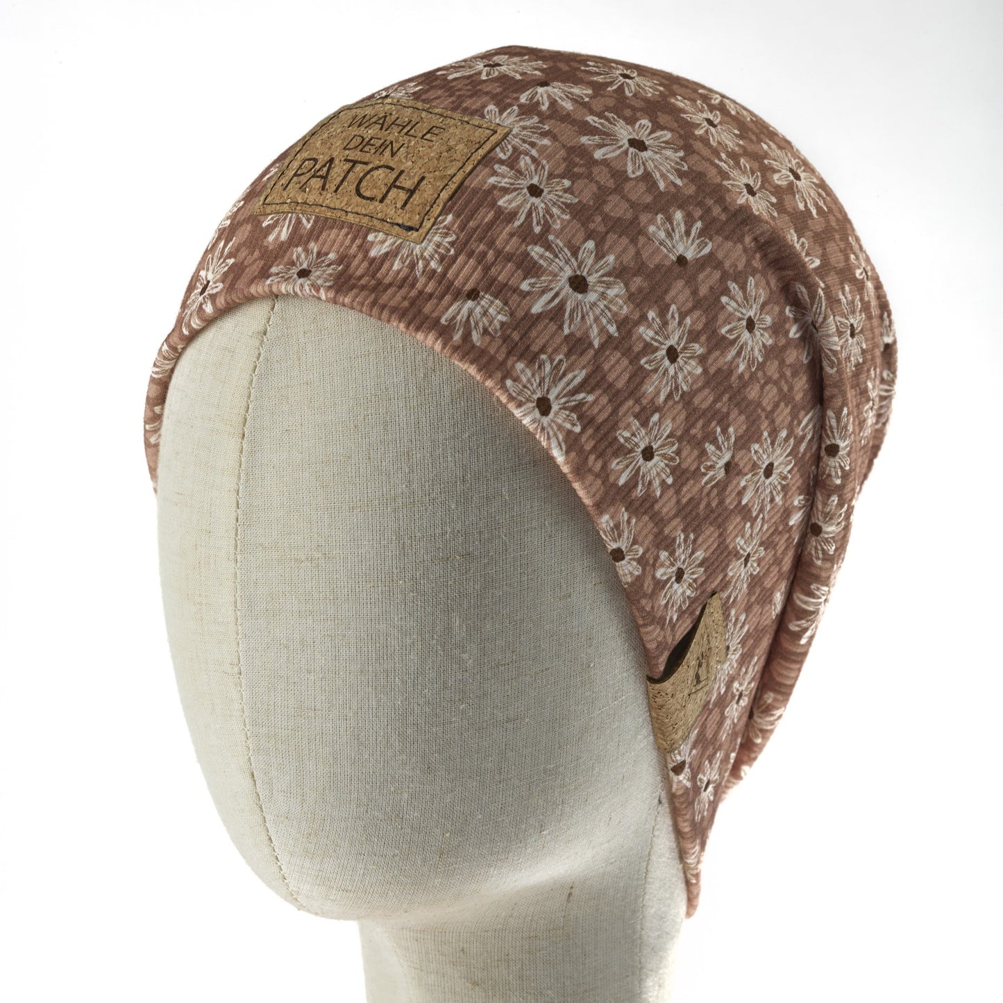 leichte Long-Beanie • gemustert