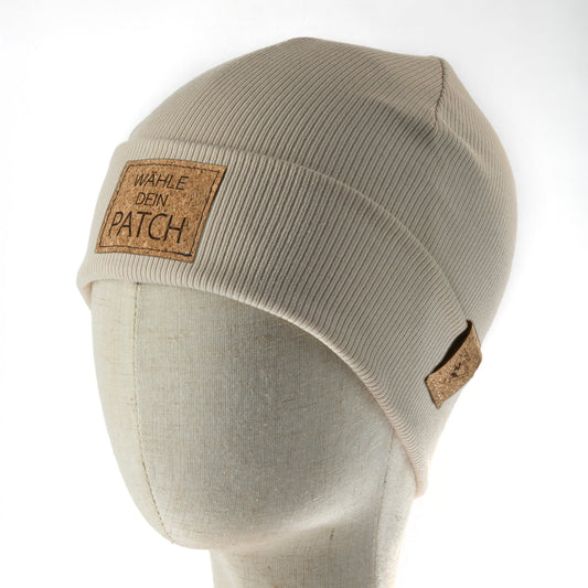 leichte Hipster-Beanie • beige