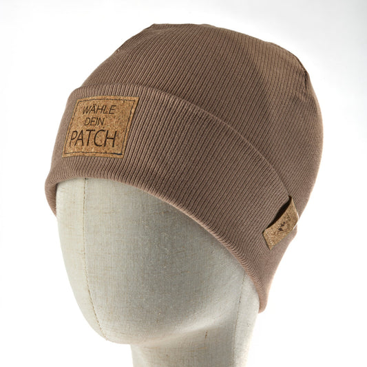 leichte Hipster-Beanie • braun