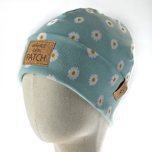 leichte Hipster-Beanie • Gänseblume