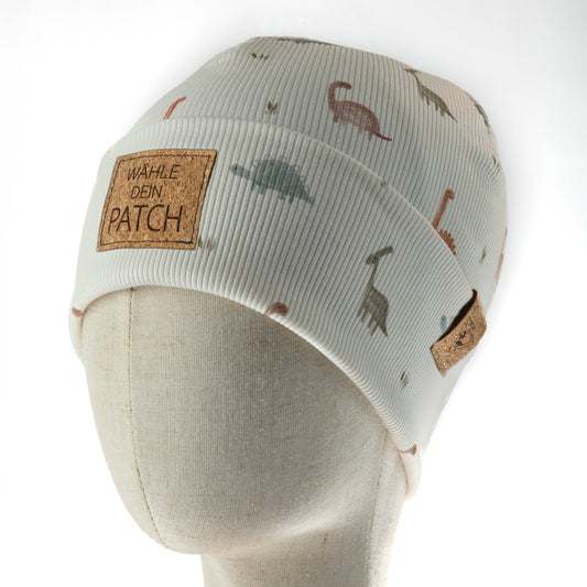 leichte Hipster-Beanie • Dino