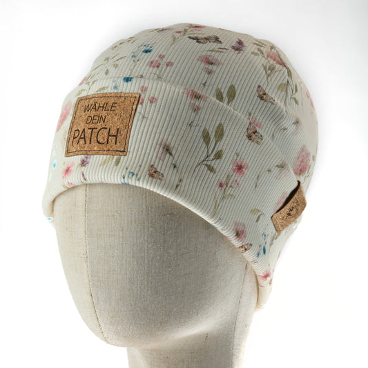 leichte Hipster-Beanie • Schmetterling