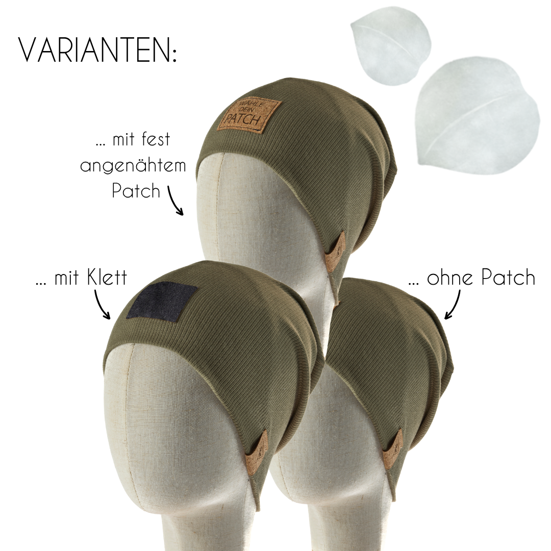 leichte Long-Beanie • uni