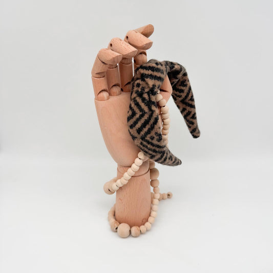 MAX • Knoten-Haarreif • Aztek braun