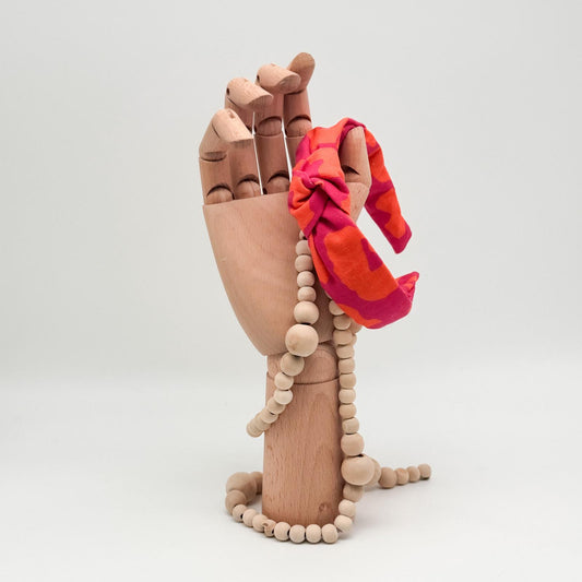 MAX • Knoten-Haarreif • orange/pink