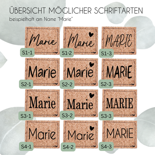 Patches • Namen/Dein Text • personalisiert