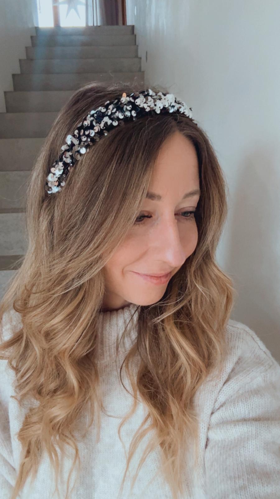 VICTOR • Pailletten • silber