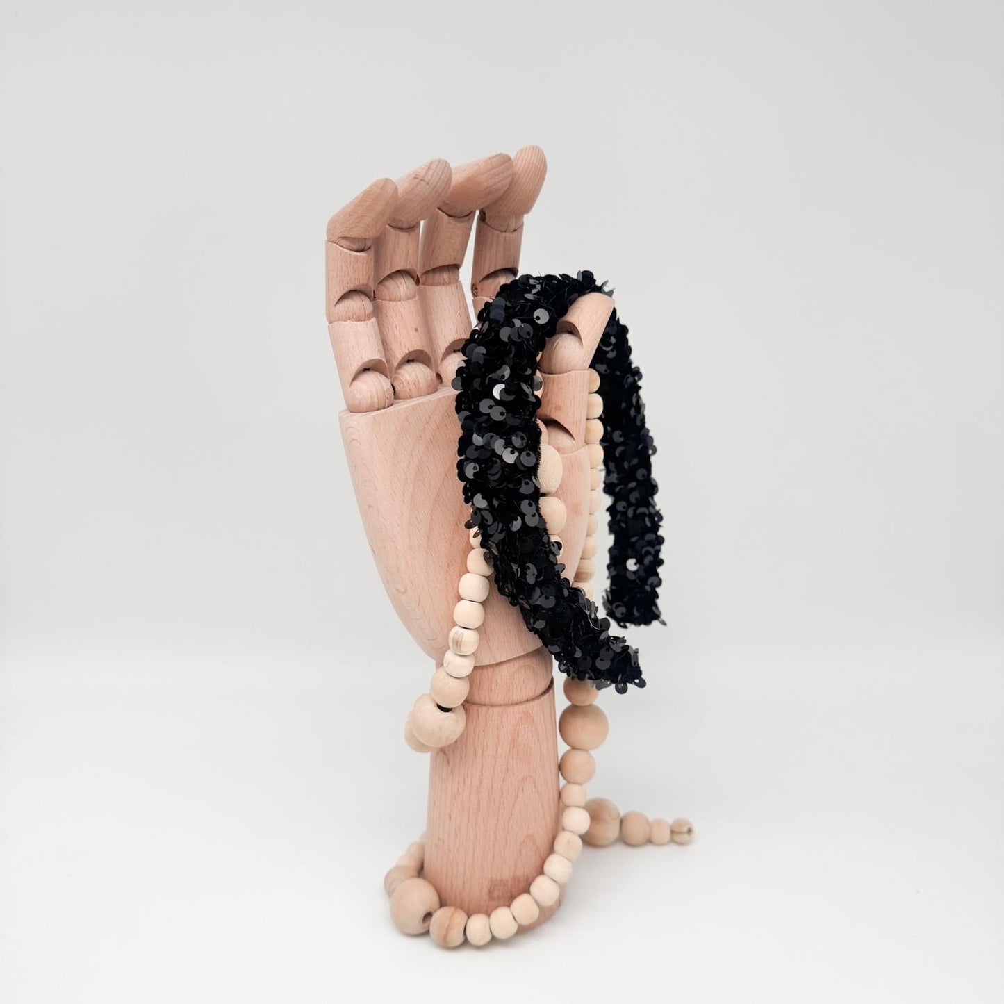 VICTOR • Pailletten • schwarz