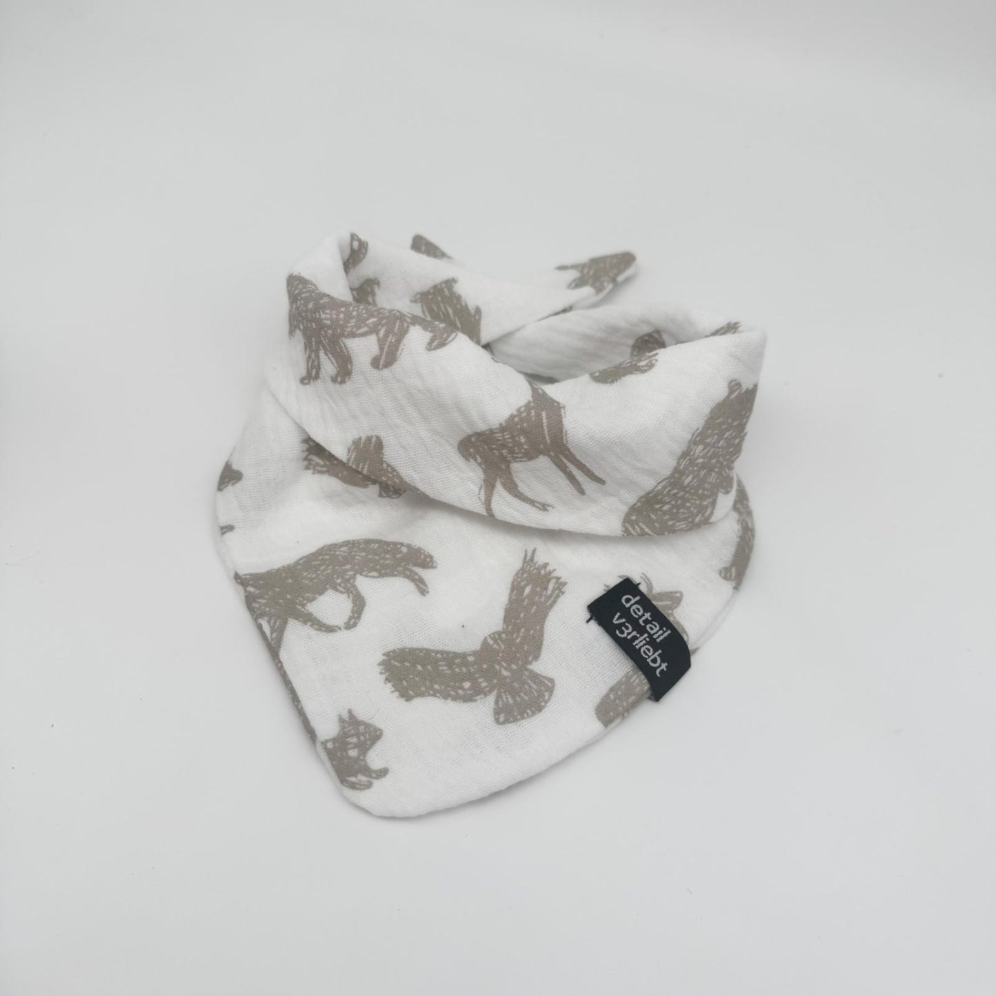 Musselintuch • gemustert