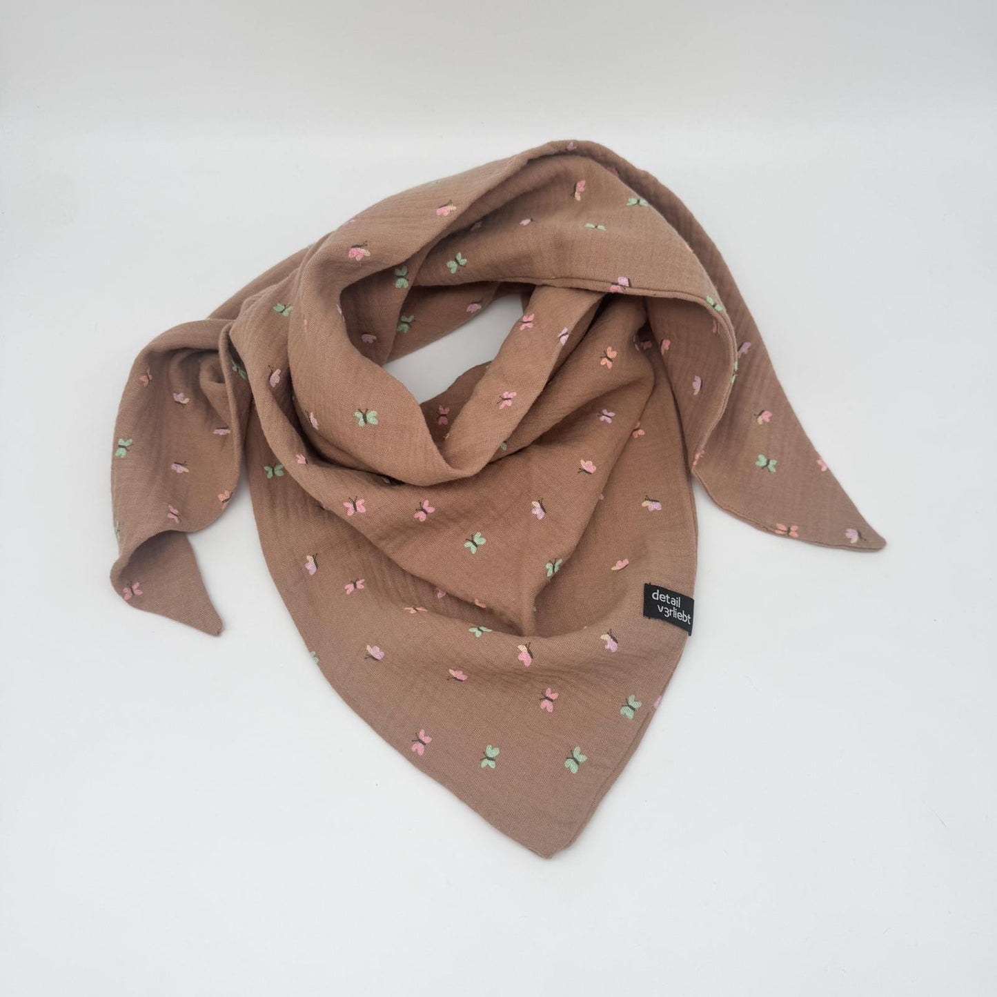 Musselintuch • gemustert