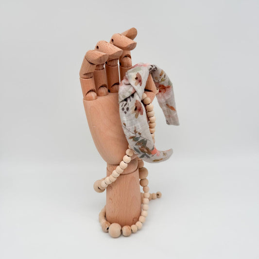 EMIL • Knoten-Haarreif • Musselin • Herbstblume