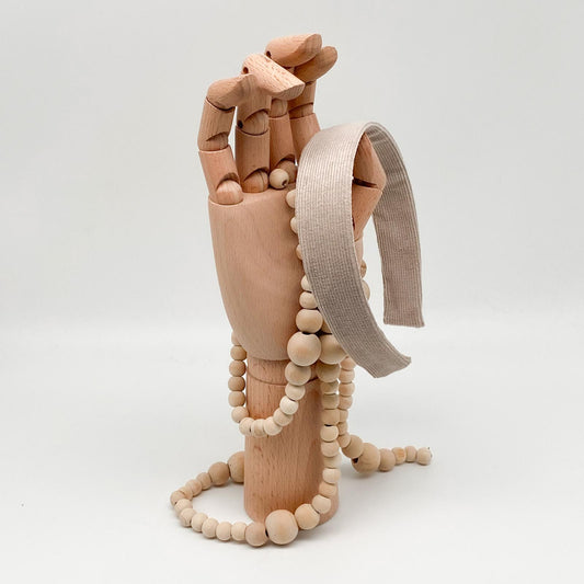 JULI • breiter Haarreif • Cord • beige